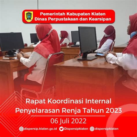 Rapat Koordinasi Penyelarasan Renja Kabupaten Klaten