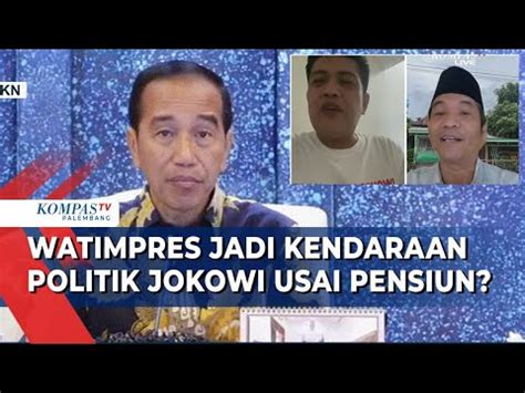 Debat Projo Dan Pengamat Politik Soal Jokowi Yang Didorong Projo Jadi