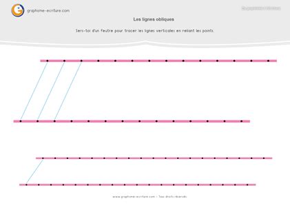 Fiche Graphisme Gs Lignes Obliques Fiches Plastifier