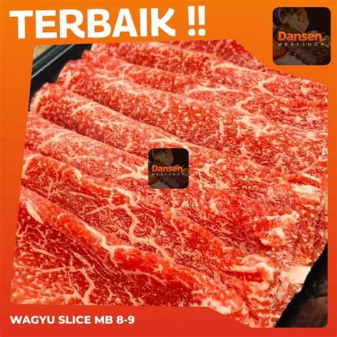 Jual Premium Wagyu Slice Beef Mb Yoshinoya Sapi Shabu Yakiniku Di