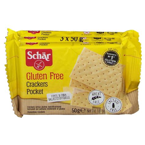 Schär Crackers pocket 3x50 g Redcare