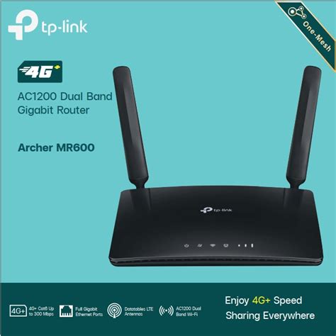 Tp Link Archer Mr600 4g Cat6 Ac1200 Wireless Dual Band Gigabit Router