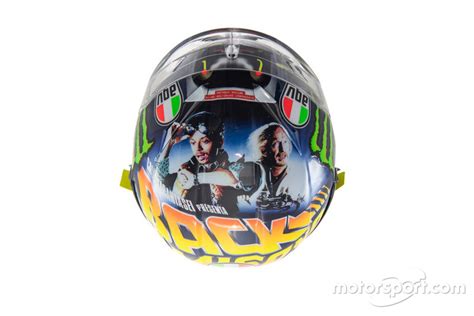 Photos Les casques spéciaux de Valentino Rossi à Misano