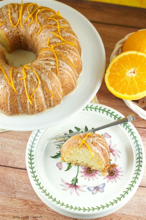 Glazed Orange Bundt Cake Living Sweet Moments