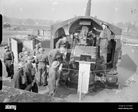 The British Army In The United Kingdom 1939 45 4 5 Inch Anti Aircraft