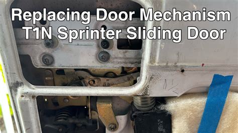 T1N Sprinter Sliding Door Mechanism Replacement Rambling With Phil