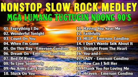 Lumang Tugtugin Nonstop Medley Slow Rock Collection Pinoy Medley