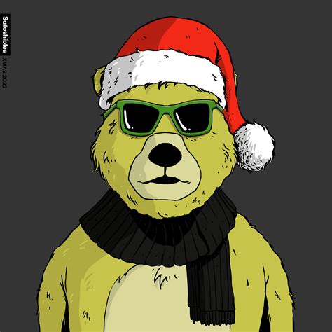 Beary Christmas 1093 Satoshibles Beary Christmas Opensea