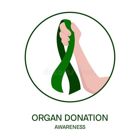 Organ Donation Ribbon Stock Illustrations 238 Organ Donation Ribbon