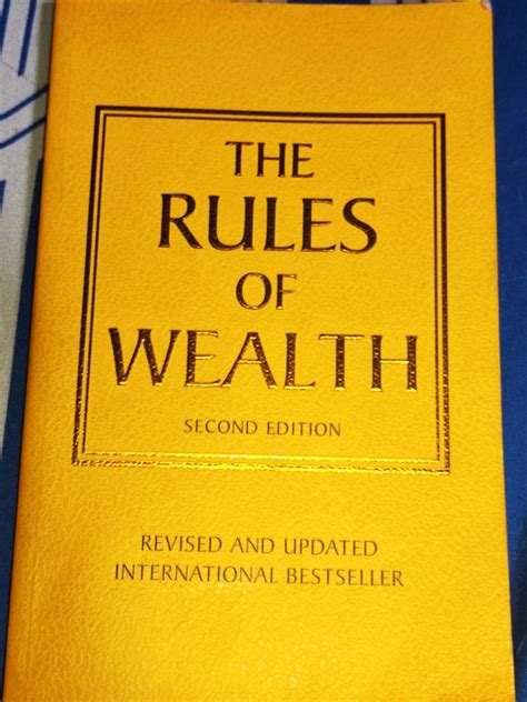 The Rules Of Wealth By Richard Templar Hobbies Toys Books