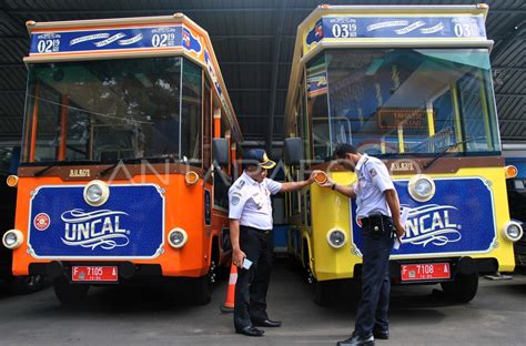 PENAMBAHAN BUS UNCAL KOTA BOGOR | ANTARA Foto