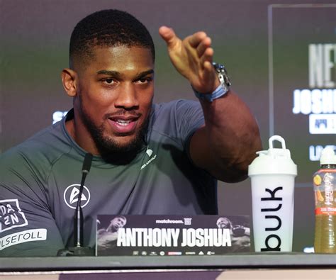 Anthony Joshua Fires Cheeky Dig At Tyson Fury And Oleksandr Usyk At