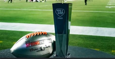 XFL Championship Trophy compared to the Championship Trophies of the ...