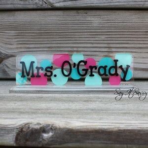 Personalized Name Plate, Personalized Nameplate, Acrylic Name Plate ...