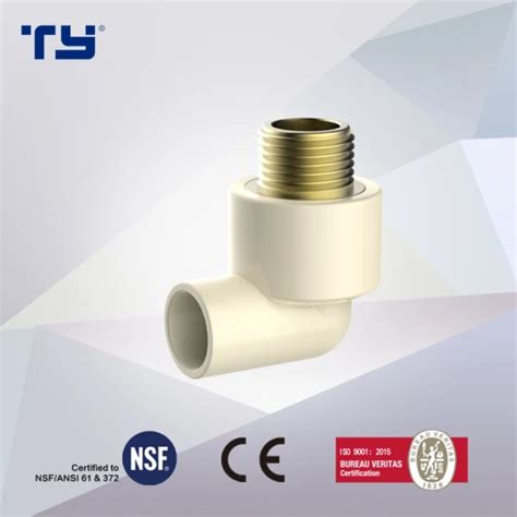 Hot And Cold Water Plastic Fitting ASTM D2846 Standard Plastic CPVC Era Pressure Connector Pipe
