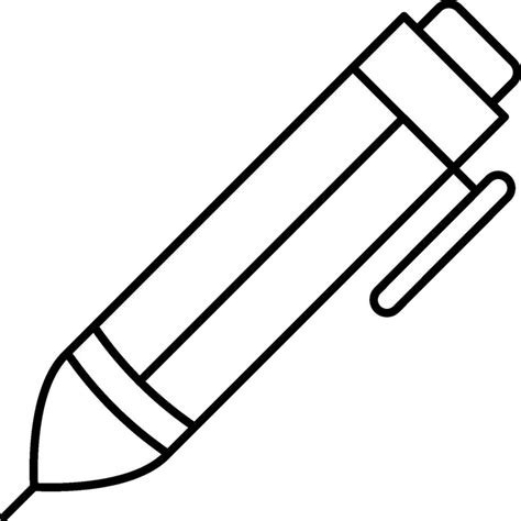 Pencil Outline Coloring Page 50711554 Vector Art At Vecteezy