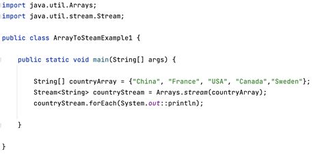 Ways To Convert Java Array To Stream Code2care