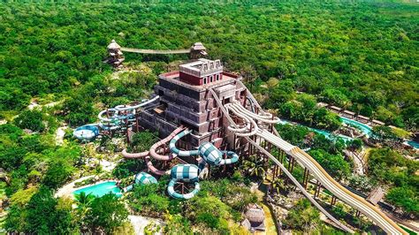 Maya Mayan Lost Kingdom Waterslide Pyramid Youtube