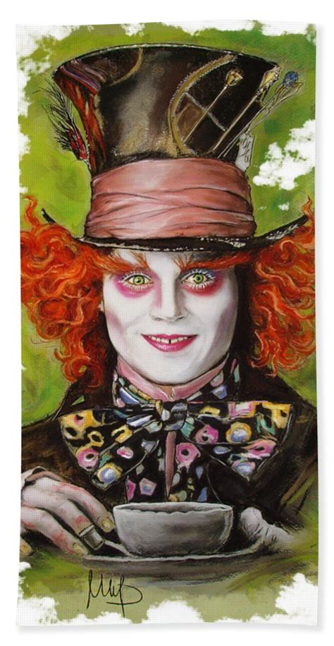 Johnny Depp Mad Hatter Drawing At Paintingvalley Explore