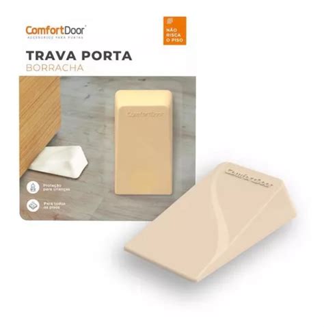 Tope Para Puerta Comfort Door Fixador Cal O Trava Porta De Borracha