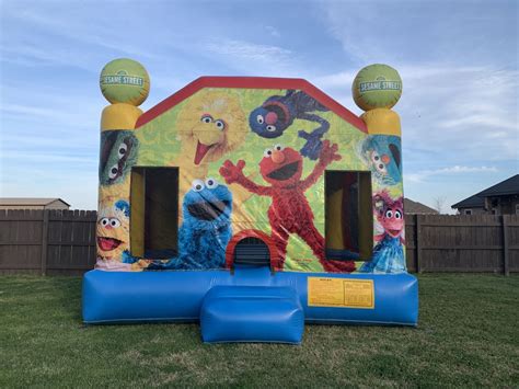 Sesame Street Elmo Moon Jump Party With Us Rgv Bounce House