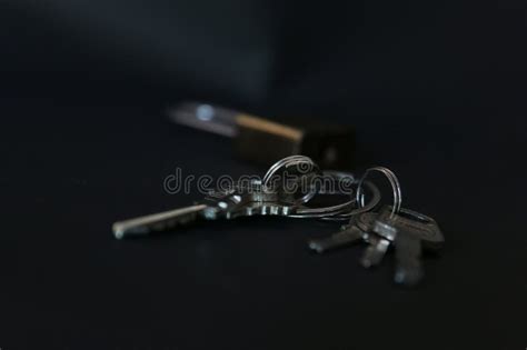 Keys With Black Background Stock Photo Image Of Darkness 244454690