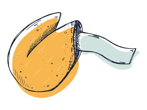 Fortune Cookie Vector Art Icons And Graphics For Free Download Clip
