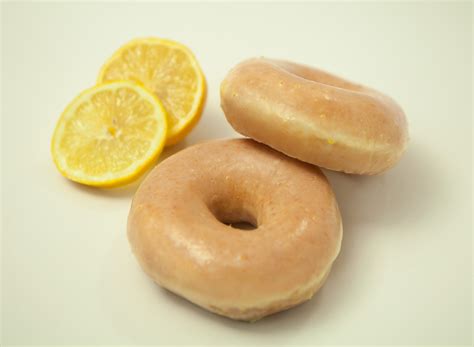 Krispy Kreme's New Lemon-Glazed Doughnut Has Finally Arrived