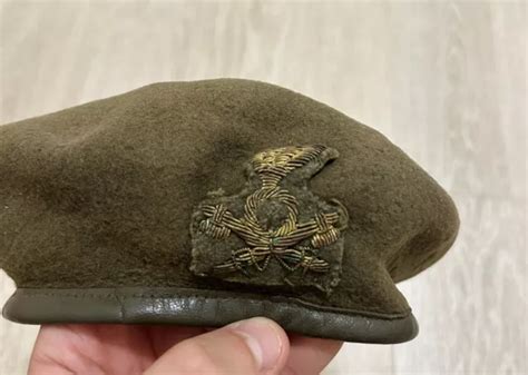 CAPPELLO BASCO ESERCITO Italiano Arma Del Genio Berretto Hat Militaria