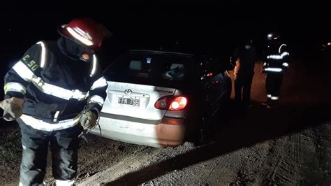 Despiste De Un Auto Sobre La Ruta La Razon De Chivilcoy