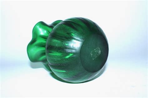 Vintage Blue Green Carnival Glass Ebth