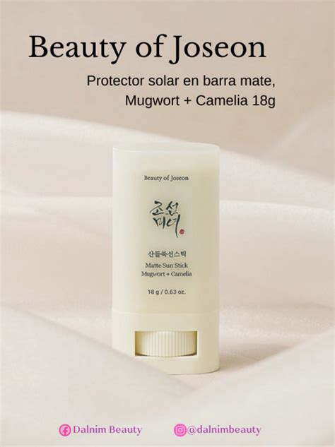 Beauty Of Joseon Protector Solar En Barra Mate Mugwort Camelia