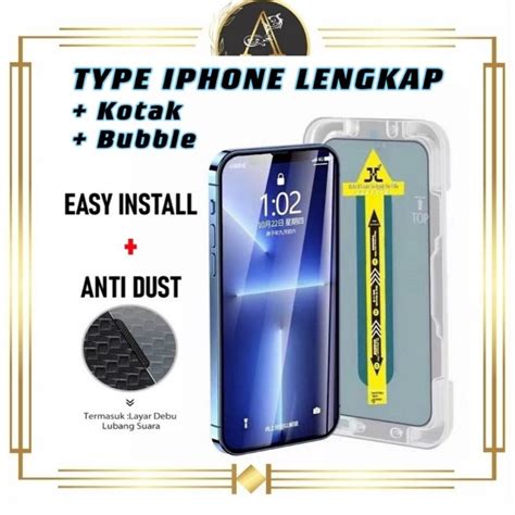 Jual Tempred Glass Superfit Iphone Anty Spy Anti Privacy Bening