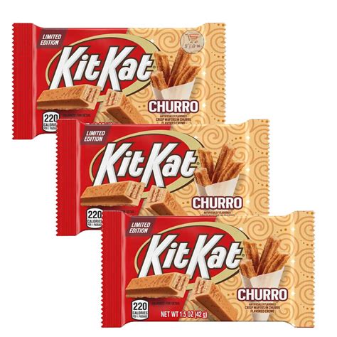 Kit Kat Birthday Cake White Creme Crisp Wafer Churro Flavours Cream