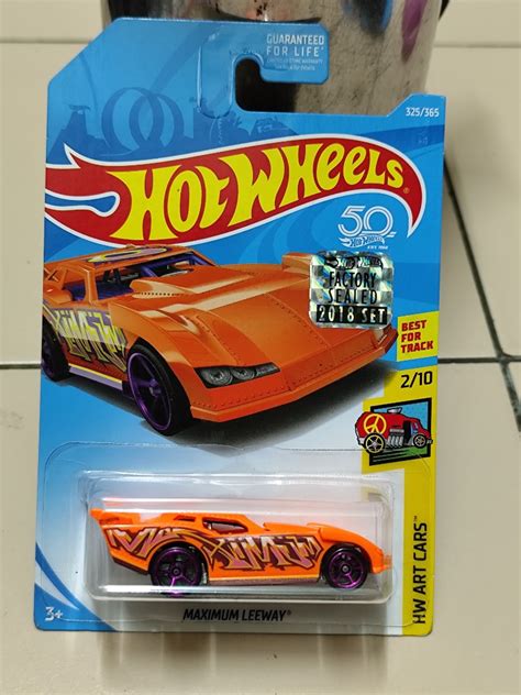 Hot Wheels Maximum Leeway O Hw Art Cars Factory Sealed Best For Track Track Stars