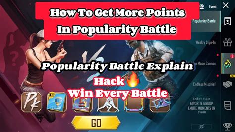 How To Increase Battle Points Popularity Battle Event Full Explain