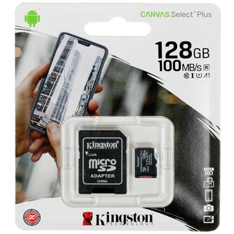 Купить Карта памяти Kingston Canvas Select Plus microSDXC 128 ГБ SDCS2