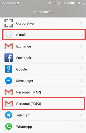 Configurar Cuenta De Correo Pop En Android Aeuroweb