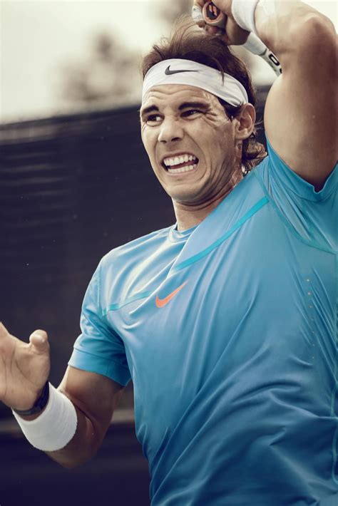 Rafael Nadal Roland Garros 2015 Nike Outfit Blue T-shirt | Nike outfits ...