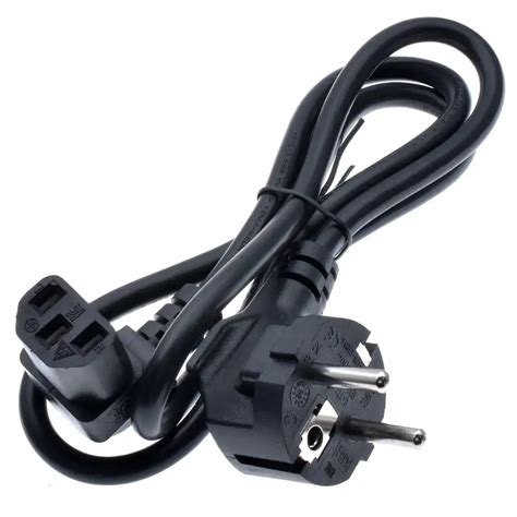 EU Euro 2 Prong AC Power Cord Cable Lead EU CEE716P To IEC 320 C13 For