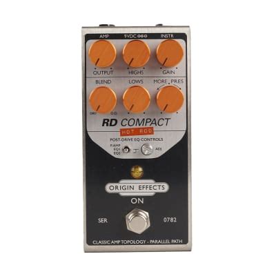 Origin Effects RevivalDRIVE Hot Rod Overdrive Pedal Reverb
