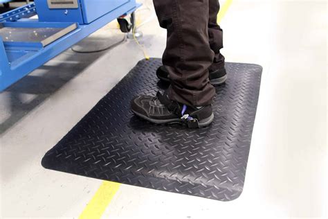 Deckplate Anti Static Esd Anti Fatigue Mat Floor Safety