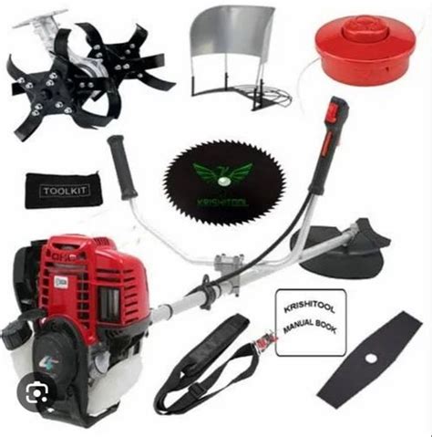 4 Stroke Brush Cutter Machine Shoulder 1483 Mm At Rs 14000 In Jaipur