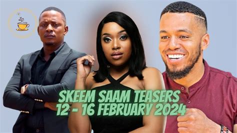 Skeem Saam Teasers 12 16 February 2024 YouTube