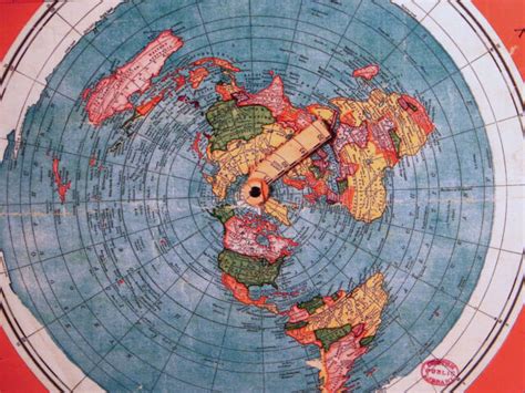 Gleason S New Standard Map Of The World Flat Earth Circa 1892 Poster