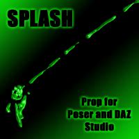 Digital Creations Poser And Daz Studio Content Free Splash Prop For