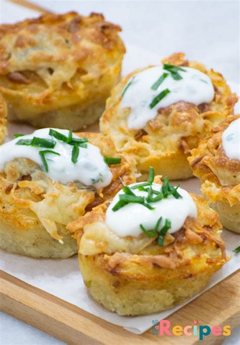 Mashed Potato Cups Recipe Sos Recipes