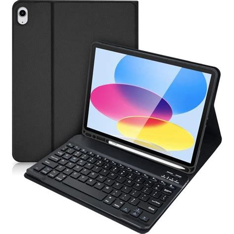 Étui Avec Clavier Bluetooth Pour Ipad 10E Génération 11 2022 A2696