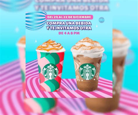 Starbucks tendrá bebidas al 2x1 fechas y cómo aplica la promoción El