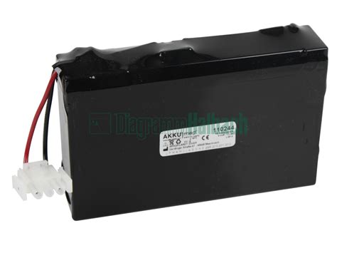 zu Philips, Akkus für medizinische Geräte Blei 6,0 Volt, 7,2 Ah, VE= 1 ...